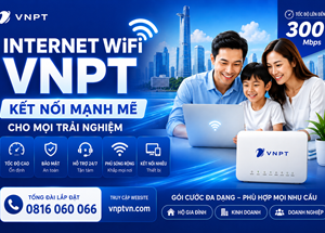 Lắp mạng Internet Cáp quang Wifi VNPT