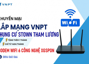 Lắp Wifi Chung cư Stown Tham Lương