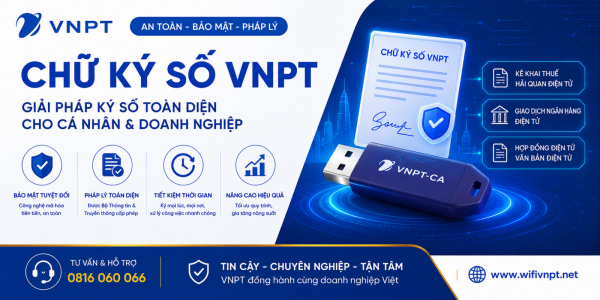 CHỮ KÝ SỐ VNPT-CA