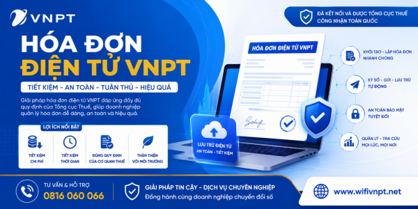 HÓA ĐƠN ĐIỆN TỬ VNPT – INVOICE