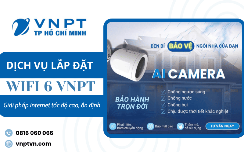 Dịch vụ lắp đặt wifi 6 VNPT
