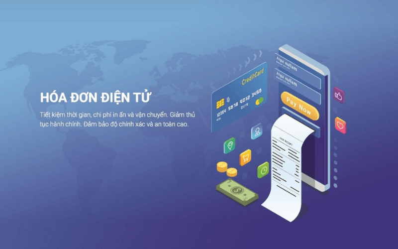 hóa đơn điện tử từ máy tính tiền