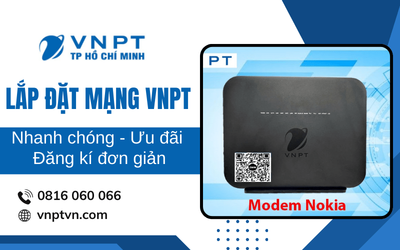 Lắp đặt mạng VNPT