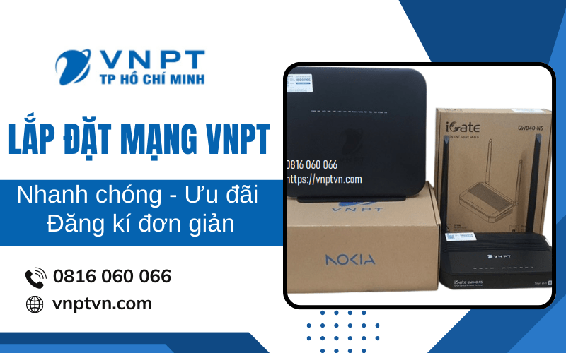 Lắp đặt mạng VNPT