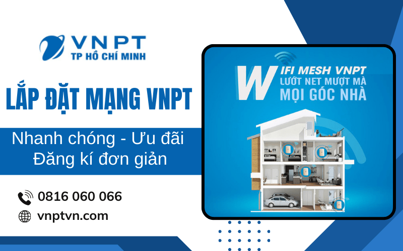 Lắp đặt mạng VNPT